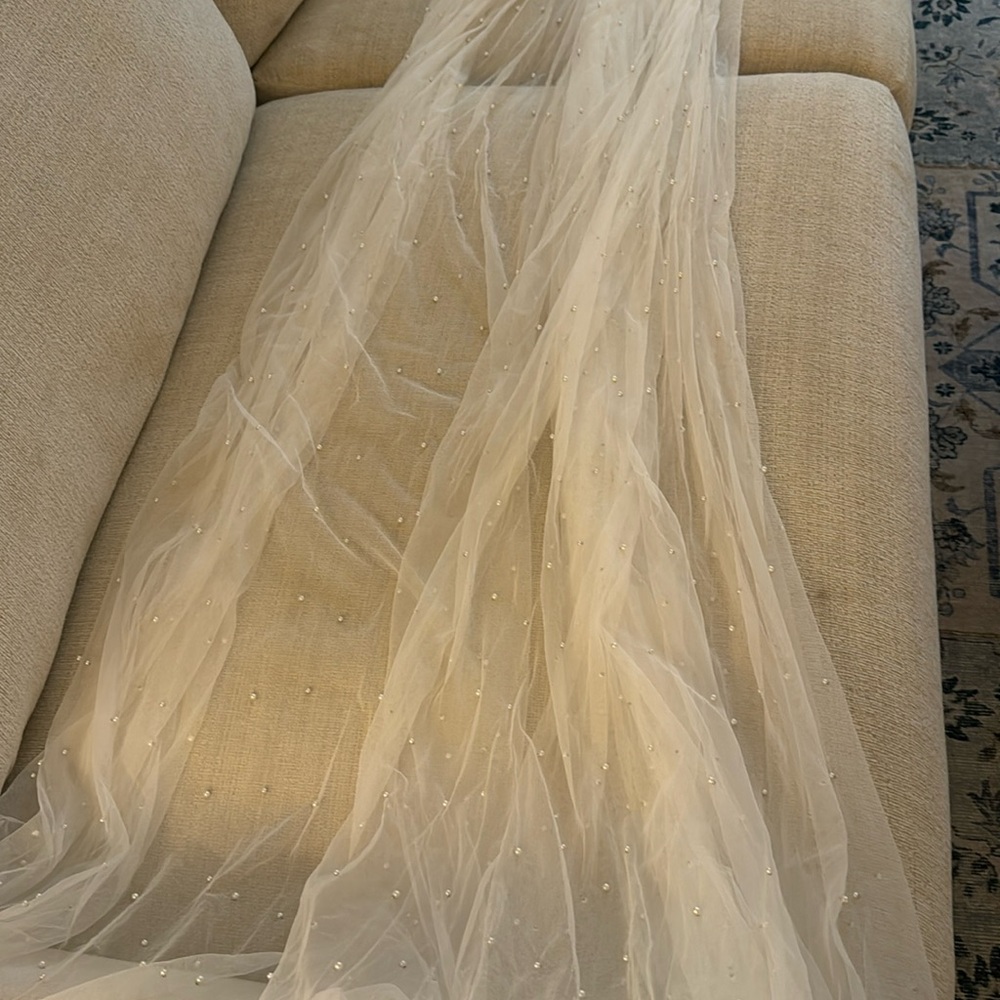 Grace loves Lace pearly veil